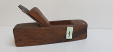 Ancien rabot à main en bois 22,50 cm. Vintage. Lame "GOLDENBERG "