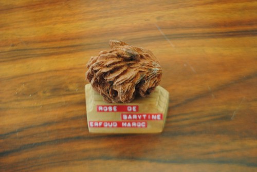 Minéraux rose barytine - de,
