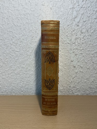 Livre rouge le noir - livre, et