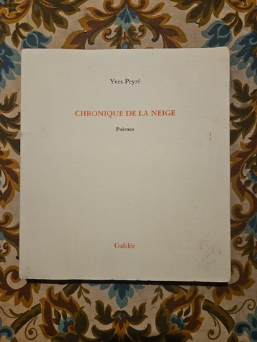 Chronique neige yves - de,