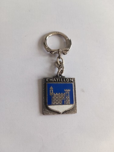 Porte clés émaillé blason - porte,
