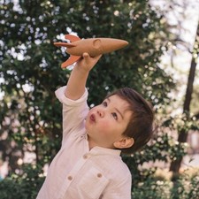 Fusée en liège - jouet