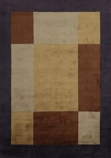 Tapis En Patchwork Neutre