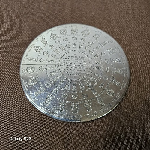 Christofle dessous verre - un,