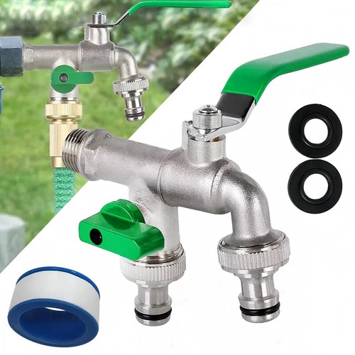 Robinet double sortie 3 4 - robinet, 1/2