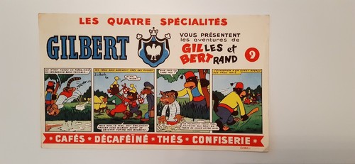 Buvard vintage quatre - buvard,