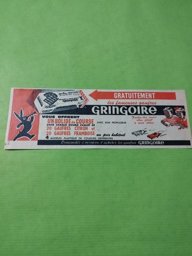 Publicite gringoire gaufres - publicite,