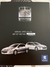 Brochure Peugeot 407 Navteq on