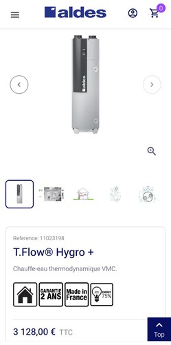 Chauffe eau thermodynamique - chauffe,
