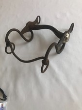 Mors de bride d'artillerie à cheval monté second empire.