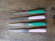 série de 4 couteaux lame inox