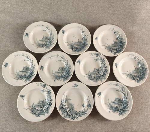 Dix assiettes creuse - dix,