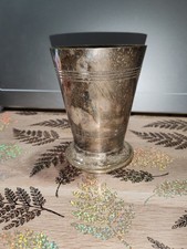Ancien vase En Métal Argenté