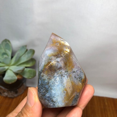 Natural ocean jasper torch - natural,