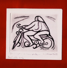 ET24-LITHOGRAPHIE-CARTE DE VOEUX-A.S-SUZANNE TOURTE-PEINTRE-[G.ARM. MASSON]-1972