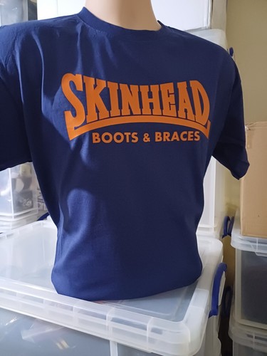 Skinhead shirt boots - skinhead, t