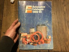 Catalogue filtres FRAM 1980 81