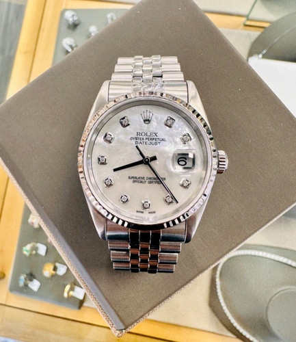 Rolex datejust 16234 36mm - 36mm, mop