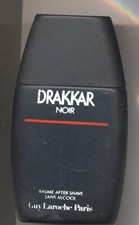 DRAKKAR NOIR de Guy LAROCHE Baume after shave sans alcool 30 ml  plein. Ancien