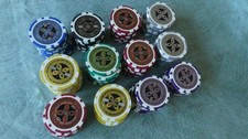 lot 120 jetons assortis THE ULTIMATE POKER CHIP 13 Gr - lot N°2