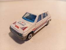 Majorette 201 Citroen Visa Mille Chrono Piste N°7 Rallye terre provence 1/63