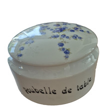 POUBELLE DE TABLE "Porcelaine