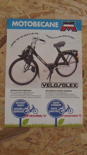 Catalogue brochure motobecane - catalogue/brochure,