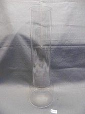 Grand verre de lampe à pétrole base Ø 104 mm en verre genre Kosmos (BQ74)