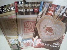 Lot 17 De Fil En Aiguille Hors Serie