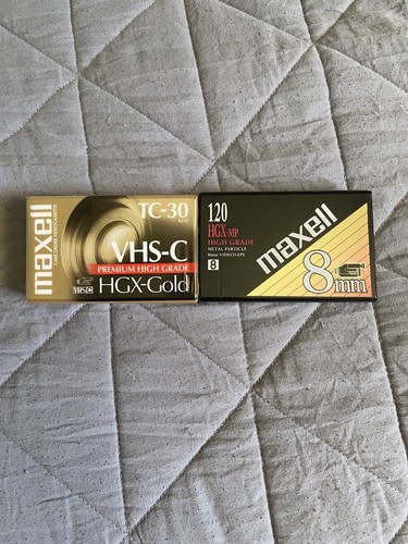New sealed maxell 8mm hgx - 8mm, hgx-mp
