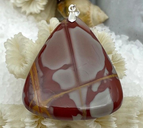 Pendentif jaspe noreena - noreena, rouge