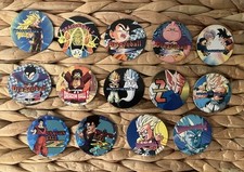 14 Pogs Dragon Ball Z Japonais