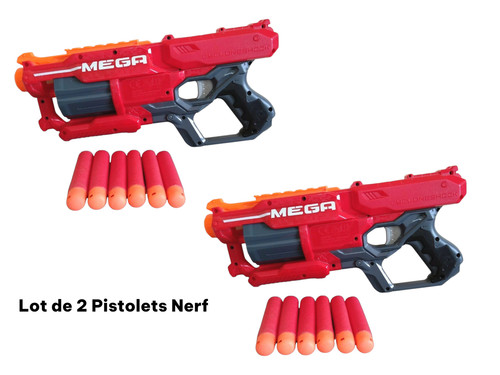 Nerf mega cycloneshock lot - nerf,