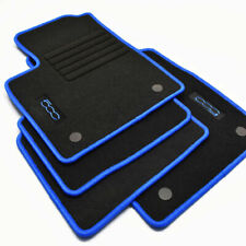 Tapis De Sol Fiat 500 Berline Cabriolet Depuis 2013 Logo Brodé Velours NEUFS