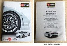 Catalogue Burago 2009
