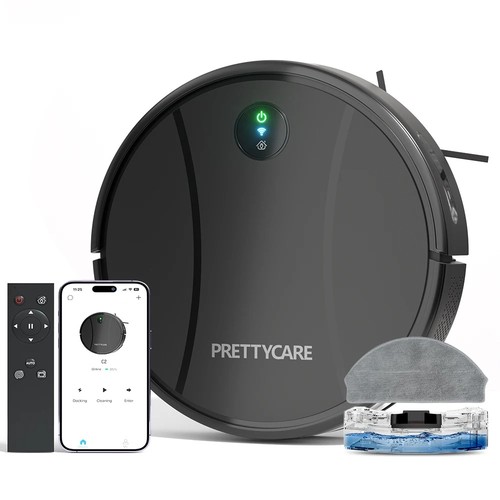 Robot aspirateur connecté - robot,