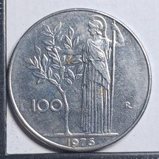 100 lire 1976 italie - lire,