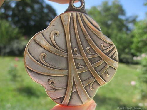 Pendentif ancien miroir - ancien,