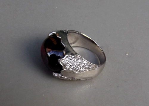 Ancienne grosse bague argent - grosse,