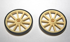 PLAYMOBIL 3785 LOT DE 2 ROUES