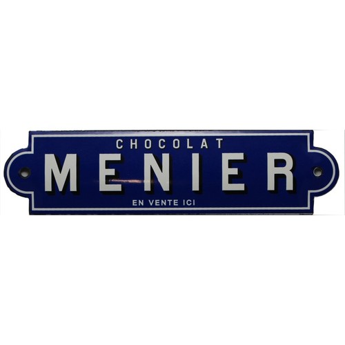 Plaque émaillée chocolat - plaque, :