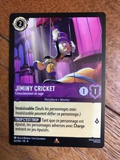Carte Lorcana TCG - Chapitre 8 - Jiminy Cricket 62/204 Rare FR