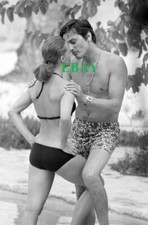 Photographie de ALAIN DELON ROMY SCHNEIDER