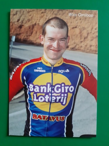 Cyclisme carte cycliste - cycliste, wim