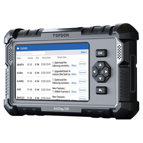 Diagnostic scanner ad500 fi - diagnostic,