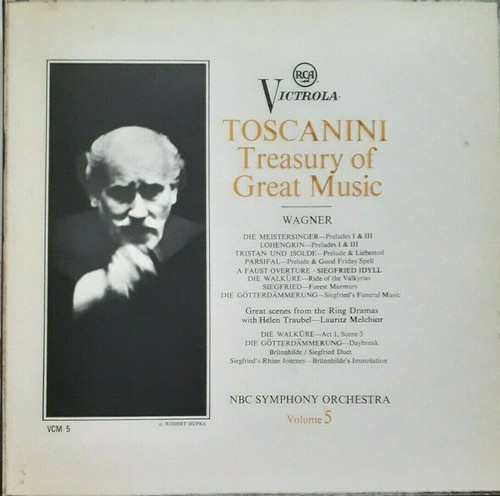 Wagner coffret toscanini - coffret,