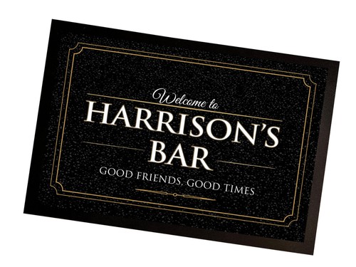 Tapis bar personnalisé - tapis,