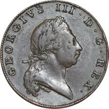 R3234 Rare Bermuda One Penny George III 1793 -> Make Offer