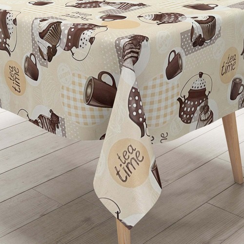 Kevkus nappe enduite - nappe, ronde/
