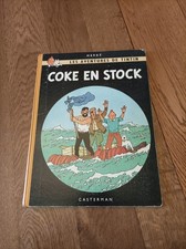 Ancienne BD Tintin Coke En Stock,1958